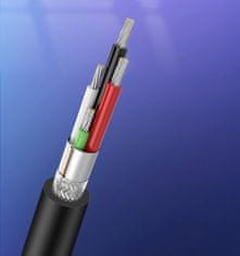 Ugreen Kabel za tiskalnik USB 2.0 - USB-B 1,5 m črn