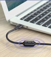 Ugreen Kabel za tiskalnik USB 2.0 - USB-B 1,5 m črn
