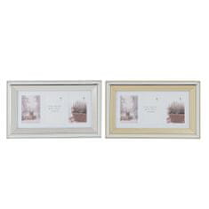 DKD Home Decor Foto okvir DKD Home Decor Kristalni polistiren Golden Silver Traditional 47 x 2 x 29 cm (2 enoti)