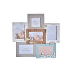 DKD Home Decor Foto okvir DKD Home Decor Plaža 46,5 x 2 x 44,5 cm Les Mornar