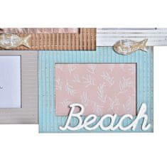 DKD Home Decor Foto okvir DKD Home Decor Plaža 46,5 x 2 x 44,5 cm Les Mornar