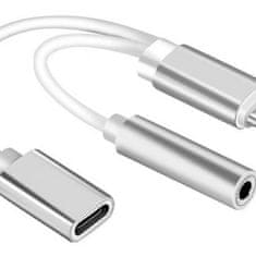 aptel Adapter moški in ženski USB Tip C na audio Jack 3,5