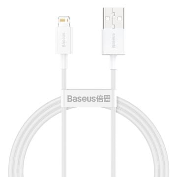 BASEUS Superior kabel USB Iphone Lightning 2,4 A 1 m bel