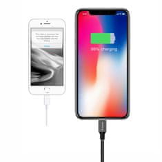 BASEUS Kabel USB v pletenem ohišju - iPhone Lightning 1,8 m - črn
