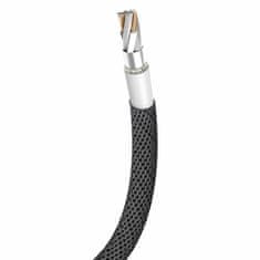 BASEUS yiven tekstilni pleteni kabel usb / lightning 1,2 m črne barve (calyw-01)