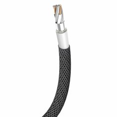 BASEUS Kabel USB v pletenem ohišju - iPhone Lightning 1,8 m - črn