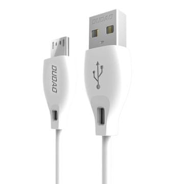 DUDAO USB kabel - micro USB 2,4 A, 2 m, bel