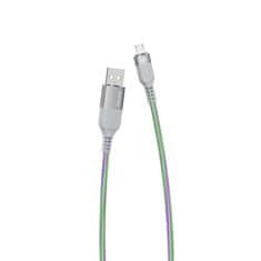 DUDAO osvetljen kabel USB - mikro USB 5 a 1 m siva (l9xm)