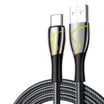 Joyroom mermaid series usb - usb type c kabel 3a 1,2m črn (s-1230k6)