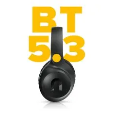 Niceboy HIVE XL 3 brezžične slušalke, črne