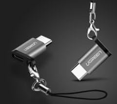 Ugreen Adapter za prehod iz micro USB na USB-C - črn
