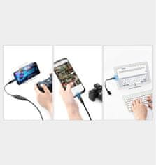 Ugreen Adapter za prehod iz micro USB na USB-C - črn