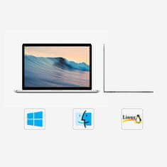 shumee Zunanji adapter za zvočno kartico USB - 3,5 mm mini priključek z regulacijo glasnosti 15 cm črne barve