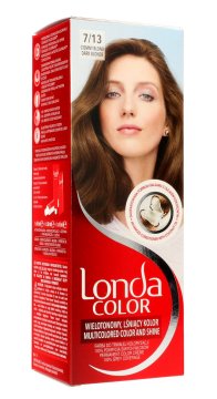 Londacolor kremna barva za lase št. 7/13 temno blond 1 paket
