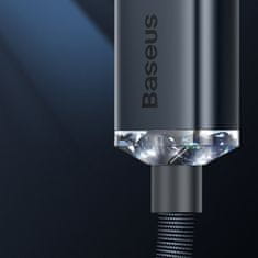 BASEUS Kabel za hitro polnjenje in prenos podatkov USB za iPhone - Lightning 2,4 A, 2 m, modra