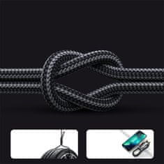 Joyroom Kabel s pletenim ovojem za iPhone USB-C - Lightning PD 20 W, 2 m, modri