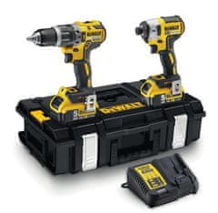 DeWalt DEWALT.COMBO KIT 18V (DCD796+DCF887) 2x5.0Ah TOUGH SYSTEM DCK266P2