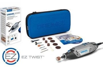 Dremel Večnamenski brusilnik Multi 3000 + 15 dodatkov Speedclic