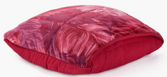 Vitapur SoftTouch 4v1 dekorativna odeja/vzglavnik, 140x200, rdeča