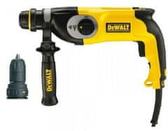 DeWalt Vrtalno kladivo z možnostjo vpenjalne glave 900W 3,0J + dodatno vpenjalno držalo D25144Kp