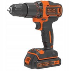 Black+Decker Komplet 18V vijačnik + 1X1,5Ah vijačnik + torba