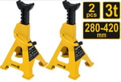 shumee VOREL AVTO STOJALA 2 KOS 3T 280 - 420 mm 80308