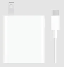 Xiaomi Charging Combo hišni polnilec, 67 W, Type A + USB C
