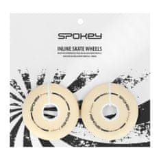 Spokey PU 76 mm Rezervna kolesa za drsalke FREESPO WHITE SET, 4 kosi