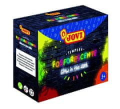 JOVI neonske tempera barve 4x55ml v skodelici