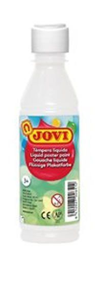 JOVI tempera barva 250ml v steklenici bela