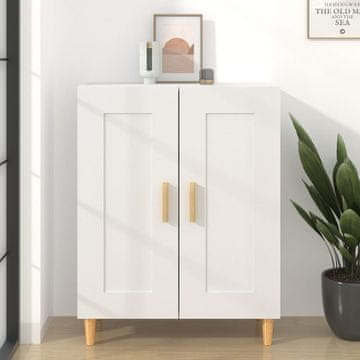 Vidaxl vidaXL Omarica, bela, 69,5 x 34 x 90 cm, material na osnovi lesa