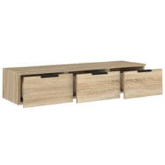 Vidaxl Stenska omarica sonoma hrast 102x30x20 cm konstruiran les