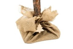 Iso Trade Božično novoletna smreka/bor z lesenim deblom - 180 CM