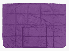 Vitapur SoftTouch 4v1 dekorativna odeja/vzglavnik, 140x200, vijolična