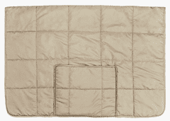 Vitapur SoftTouch 4v1 dekorativna odeja/vzglavnik, 140x200, peščena