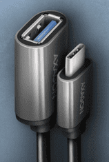 AXAGON adapter, USB-C v USB-A, 20 cm, črn (RUCM-AFAC)