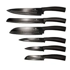 Berlingerhaus Komplet nožev z neprebojno plastjo 6 kosov Black Collection BH-2607