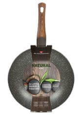 Blaumann Ponev WOK z marmornato površino 28 cm Natural Line BL-3384