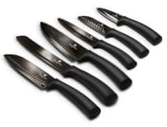 Berlingerhaus Komplet nožev z neprebojno plastjo 6 kosov Black Collection BH-2607