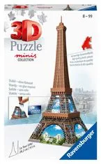 Ravensburger 3D puzzle Mini zgradba - Eifflov stolp 54 kosov