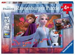 Ravensburger Ledeno kraljestvo Puzzle 2, 2x24 kosov