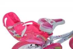 Dino bikes Otroško kolo 144GLN UNICORN 14", belo-rožnato, 2022