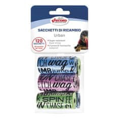 RECORD Rezervne vrečke za pasje iztrebke URBAN 6 rol