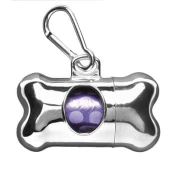 RECORD Posoda za vrečke za pasje iztrebke sijoča kocka