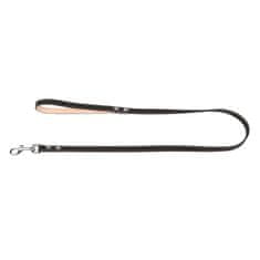 WAUDOG Usnjen povodec črna 122cm
