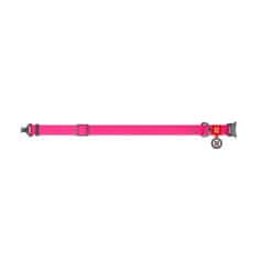 WAUDOG Vodoodporna ovratnica pink, roza 31-49cm, širina: 20mm