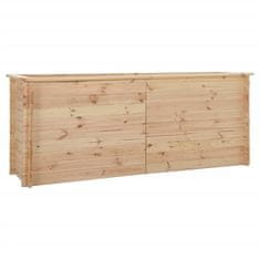 Vidaxl Visoka greda 200x50x80 cm borovina 19 mm