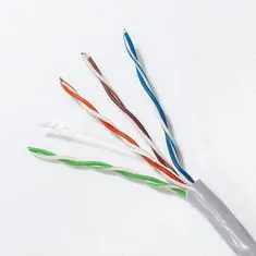 Qoltec omrežni kabel qoltec utp| cat5e | 305m | pvc siva