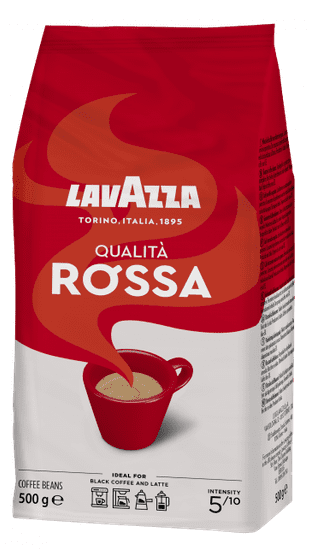 Lavazza Qualita Rossa kava v zrnu 500g