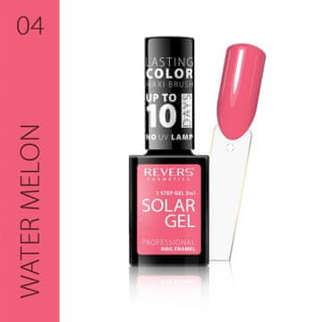 REVERS Revers Solar Gel lak za nohte 12 ml Watermelon 04 sijaj kot hibrid